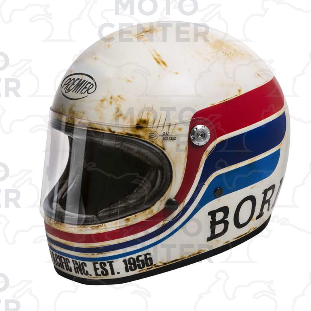 CASCO INTEGRALE PREMIER HELMETS IN FIBRA TROPHY BTR 8 BM TAGLIA M (57 Cm.)  | Motocenter.it | Ricambi Vespa e Moto