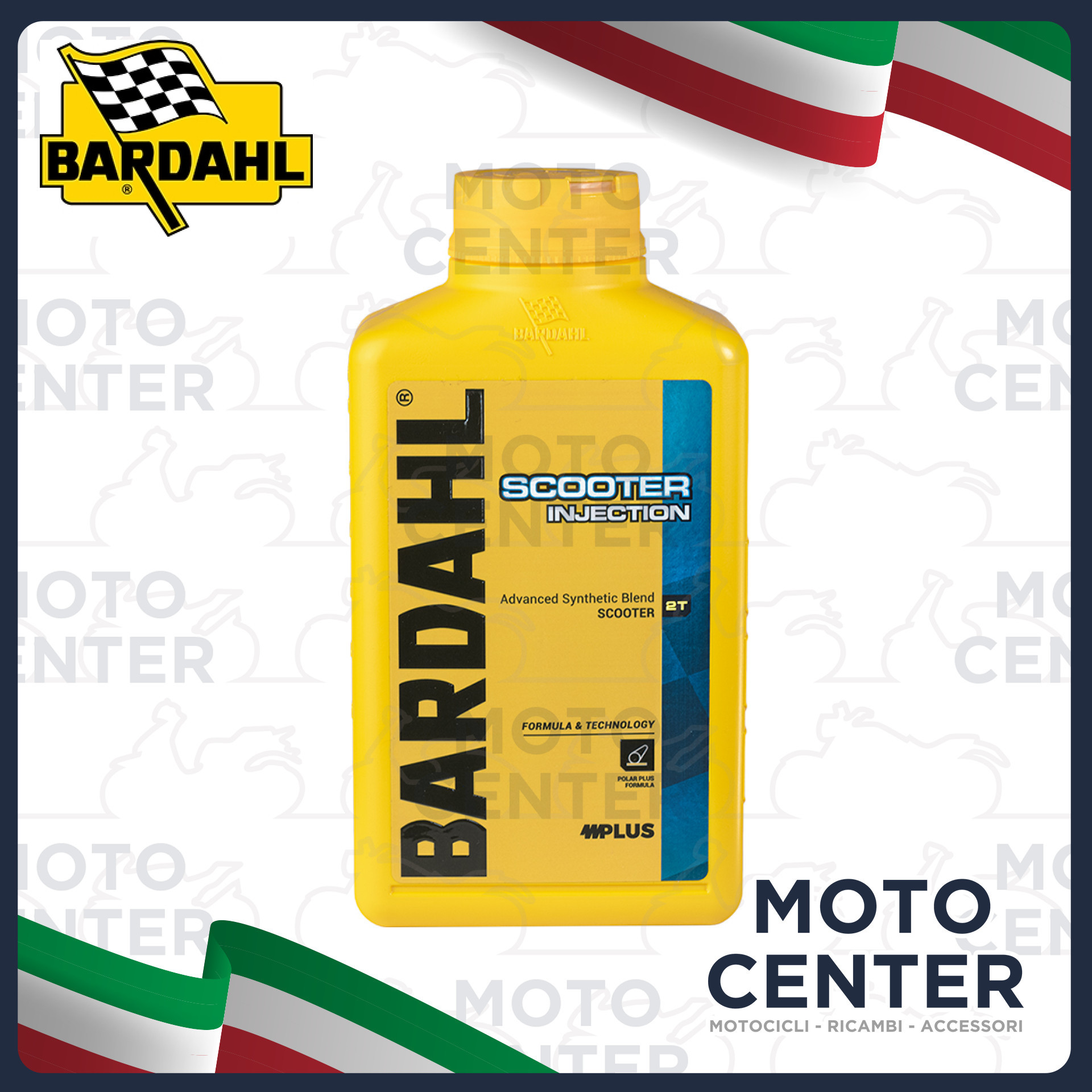 OLIO MISCELA 2T BARDAHL SCOOTER INJECTION SYNTHETIC VESPA 150 SPRINT  ('65-'74)  - Picture 1 of 1