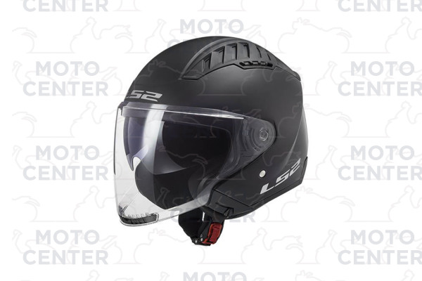 Casco Jet LS2 Copter doppia visiera colore matt titanium 