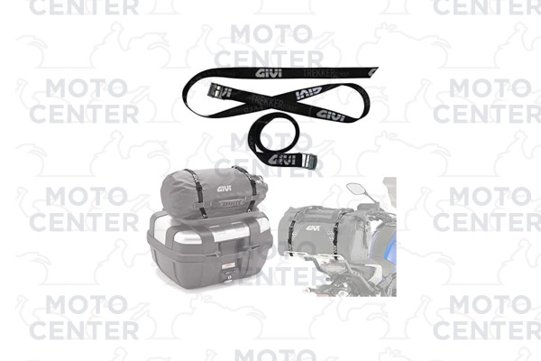 Givi EA114GR borsa moto impermeabile a rullo grigio rosso da 30 litri