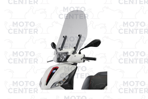 23416 SCHERMO PARABREZZA FACO + KIT ATTACCHI PER PIAGGIO MEDLEY 125 / 150 2016