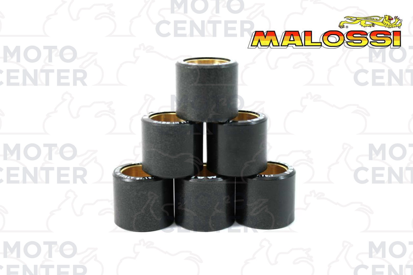 KIT 6 RULLI PIAGGIO 19 X 17 PESO 7,4 Gr CM1038045