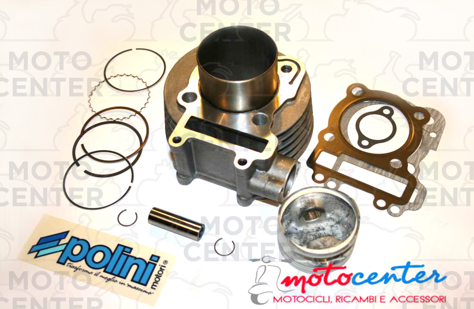 KIT CILINDRO POLINI 165 CC. LML STAR DELUXE 125 150 151 4T | Motocenter.it | Ricambi Vespa e Moto Kit Cilindro Polini 165 Cc. Lml Star Deluxe 125 150 151 4T | Motocenter.It | Ricambi Vespa E Moto