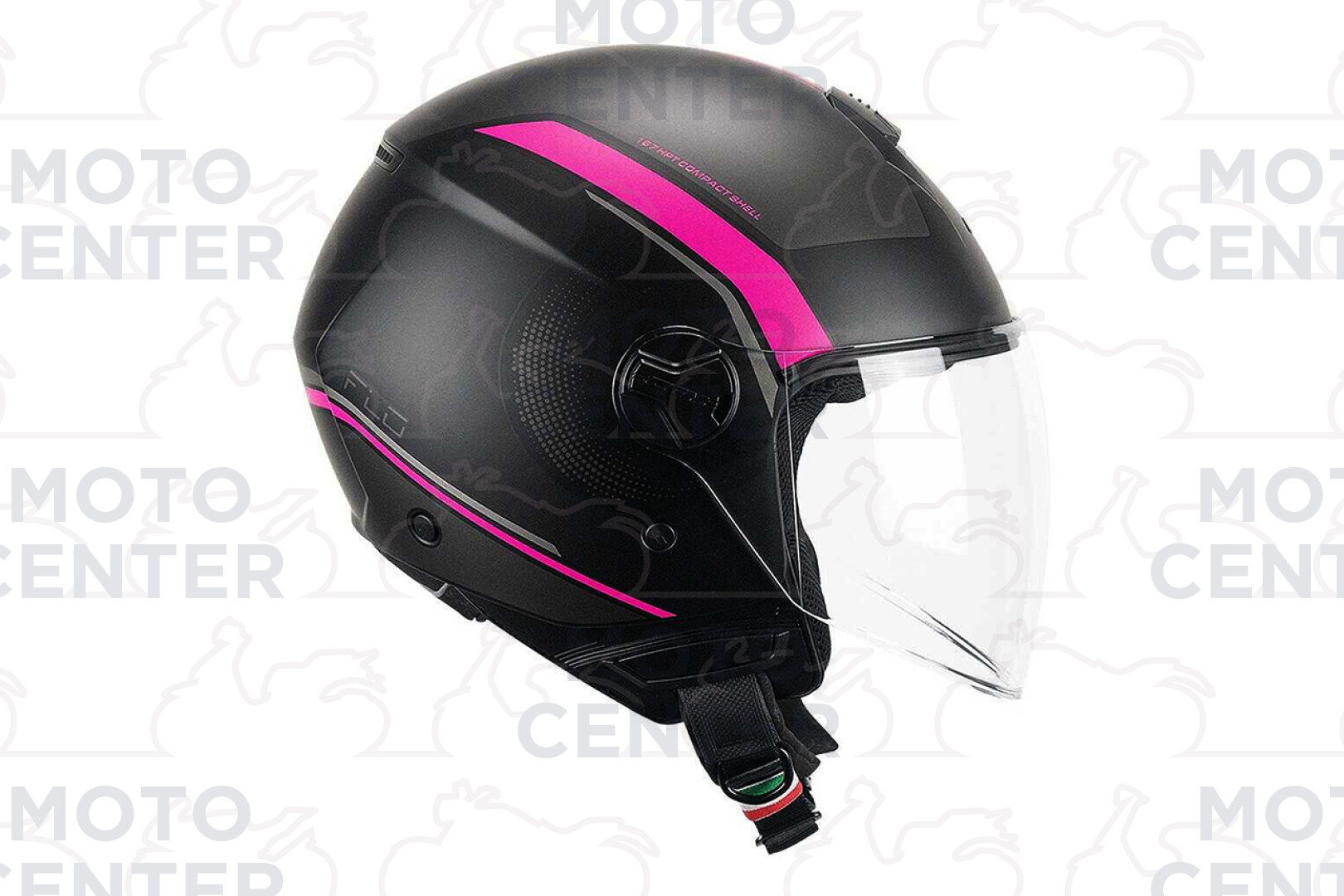 CASCO DEMI JET CGM 133A VINTAGE NERO OPACO TAGLIA L (59-60 Cm.) |  Motocenter.it | Ricambi Vespa e Moto