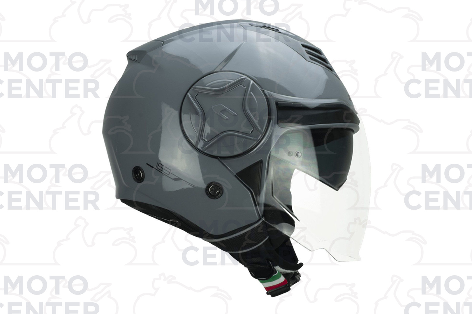 OCCHIALI CASCO CGM VINTAGE IN ECOPELLE MARRONE CON TELAIO CROMATO E LENTI  SPECCHIATE | Motocenter.it | Ricambi Vespa e Moto