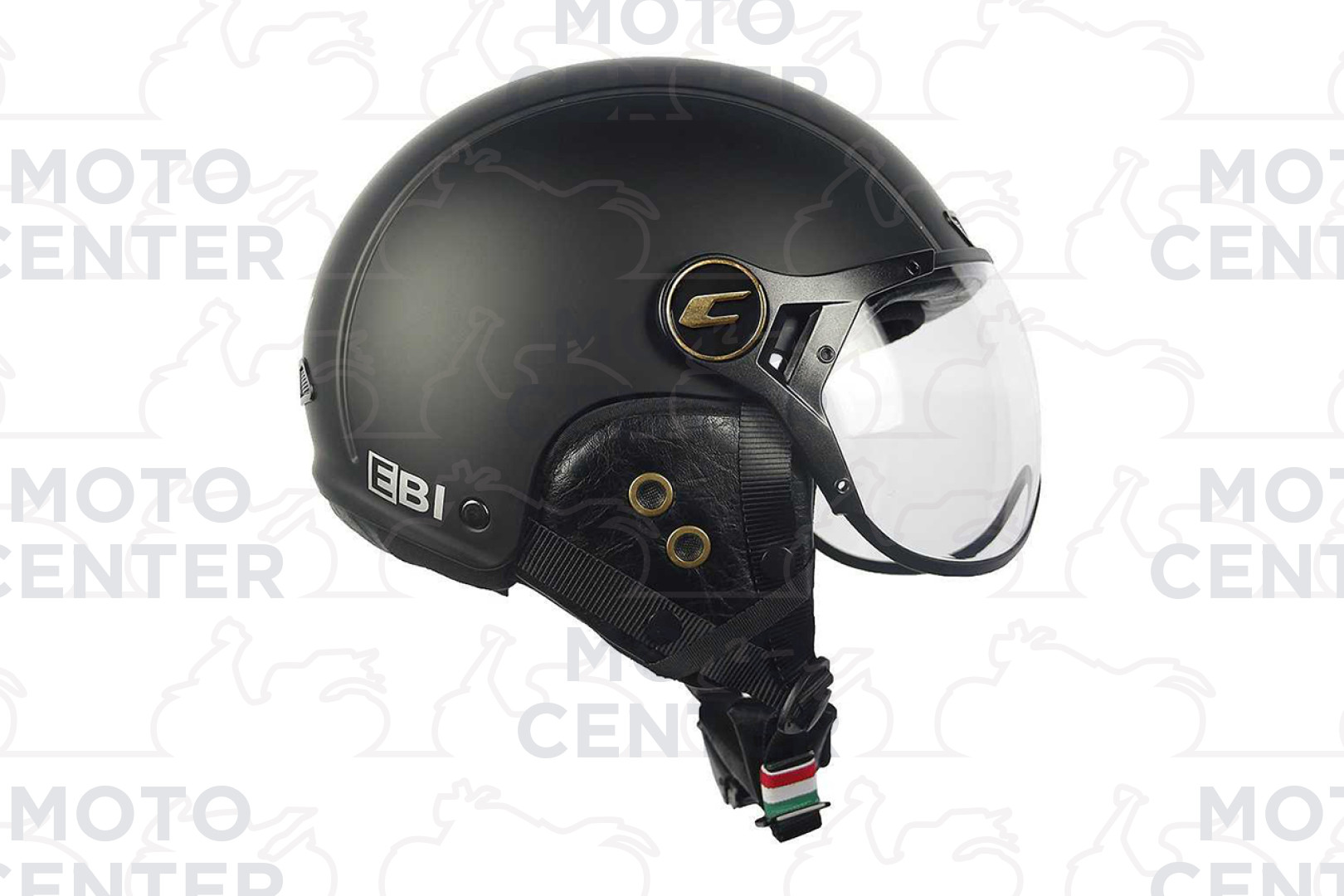 Casco Cgm Vintage Nero Opaco XL Casco Cgm Vintage Nero Opaco XL
